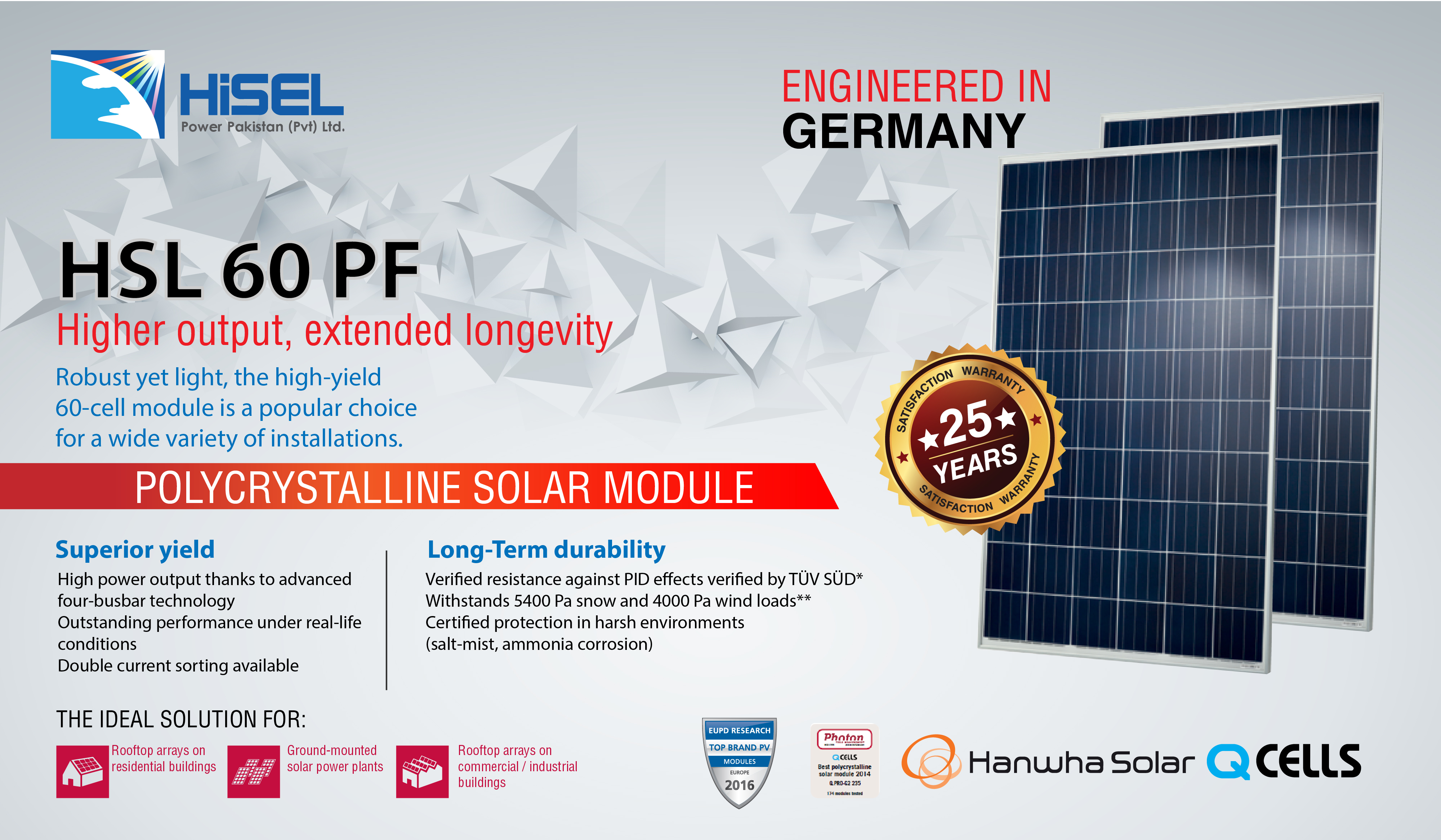 Hanwha Q Cells Solar Panels In Pakistan Best Price